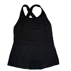 Lululemon cross back peplum top